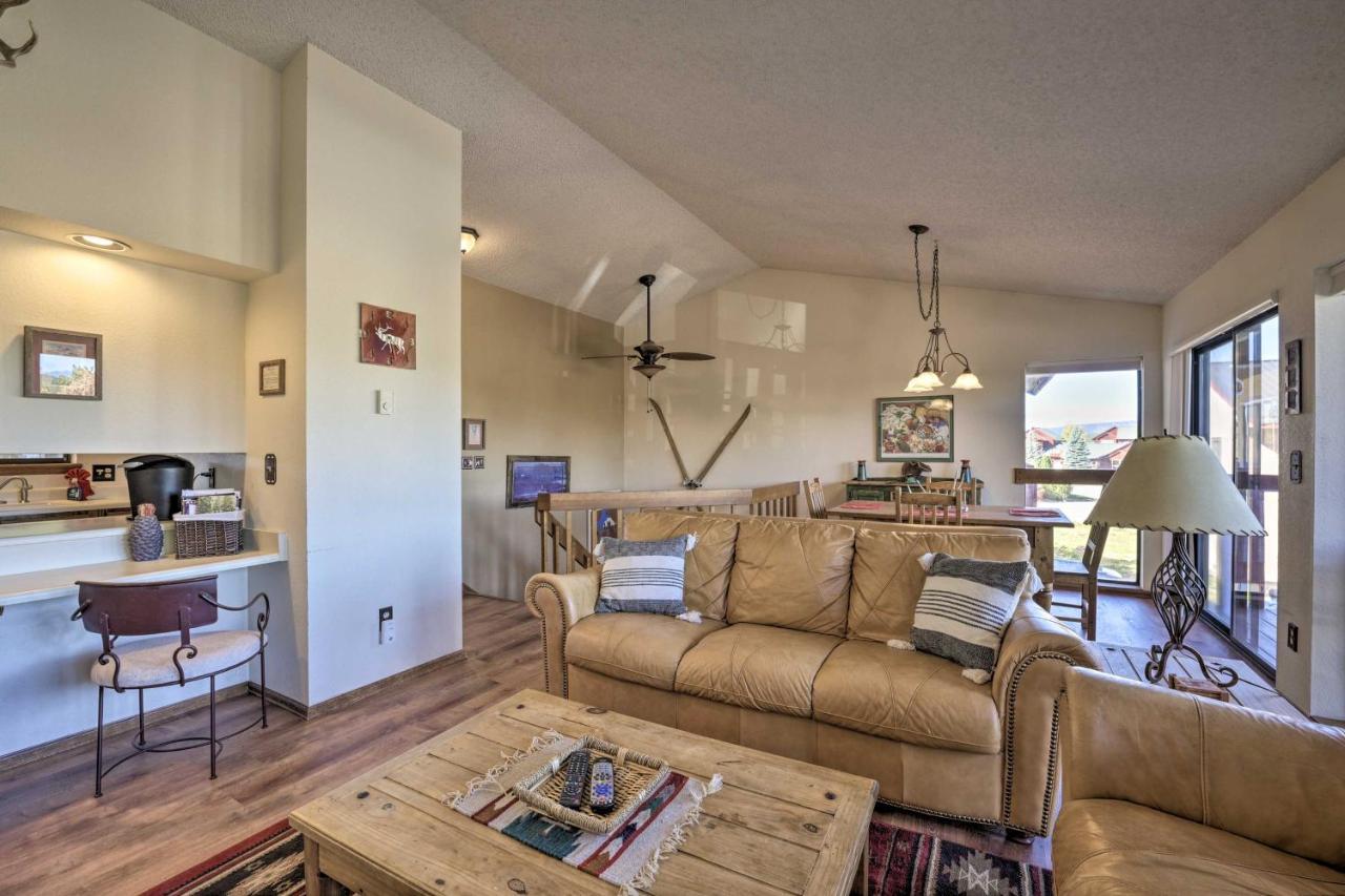 Cozy Pagosa Condo Stunning Mountain And Lake Views! Pagosa Springs Bagian luar foto